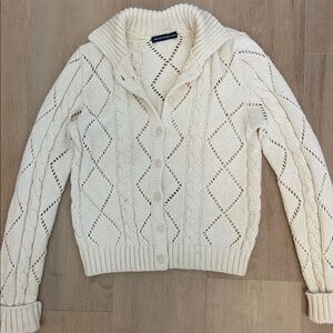 Brandy Melville Knit Button-Up